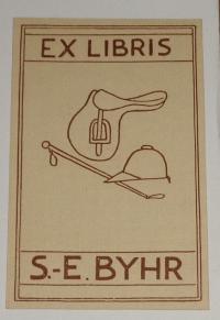 Sven-Eric Byhr: Ex libris S.E. Byhr
