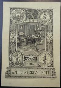 Macdonald, Arthur M: Ex libris Walter Merriam Pratt