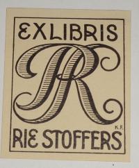 Frech, Karl: Ex libris Rie Stoffers