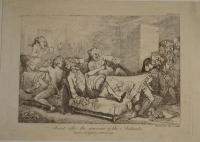 Rowlandson: Feast after the manner of the ancients