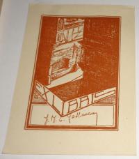 Alsace HERZOG Louis: Ex libris  GALLMANN J.M.E