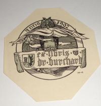 Pieper, Hans 1882-1946: Ex libris Dr. Burchard