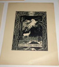 Zarth, Hans 1876-1943: Ex libris Franz Kroener