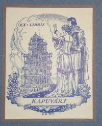 Gebhardt Béla: Ex libris Kapuváry