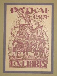 Gebhardt Béla: Ex libris Pátkai István