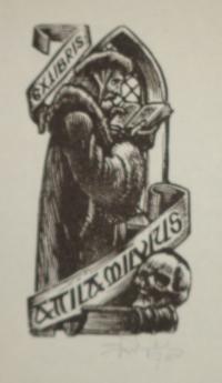 Várkonyi Károly: Ex libris Attila Milvius