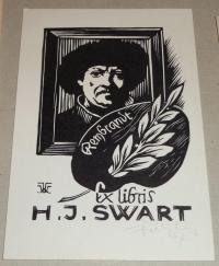 Várkonyi Károly: Ex libris H.J. Swart