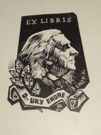 Fery Antal: Ex libris Ury Endre