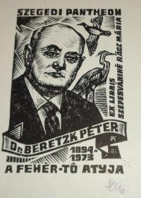 Fery Antal: Ex libris Dr. Beretzk Péter