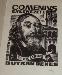 Fery Antal: Ex libris Dutkay Dénes