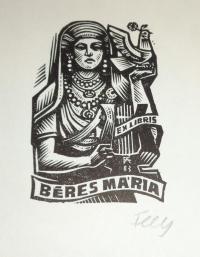 Fery Antal: Ex libris Béres Mária