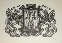 Fery Antal: Ex libris Zempléni Múzeum. Szerencs