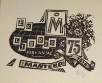 Fery Antal: Ex libris Mantero