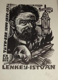 Fery Antal: Ex libris Lenkey István