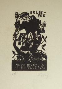 Fery Antal: Ex libris Fery Antal