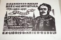 Fery Antal: Ex libris Dr. Krier Rudolf