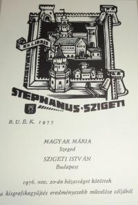 Fery Antal: Magyar Mária és Szigeti István házasságot kötöttek 19769x8