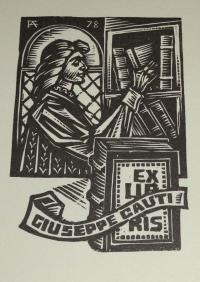 Fery Antal: Ex libris Giuseppe Cauti