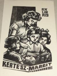 Fery Antal: Ex libris Kertész Margit