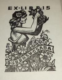 Fery Antal: Ex libris Döbrösy csaba