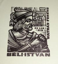 Fery Antal: Ex libris Béli István