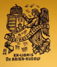 Fery Antal: Ex libris Dr. Kaier Rudolf