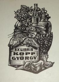 Fery Antal: Ex libris Kopp György