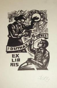 Fery Antal: Ex libris Dutkay Dénes