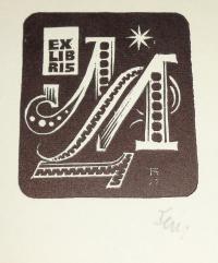 Fery Antal: Ex libris M.L