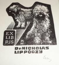 Fery Antal: Ex libris Dr. Nicholas Lippóczy