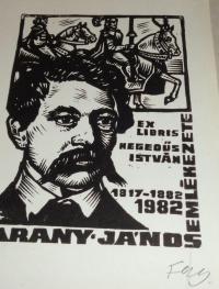 Fery Antal: Ex libris Hegedűs István