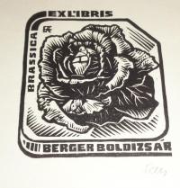 Fery Antal: Ex libris Berger Boldizsár