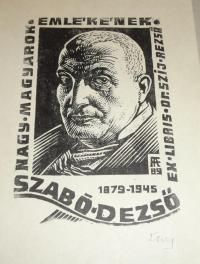 Fery Antal: Ex libris Dr. Szíj Rezső