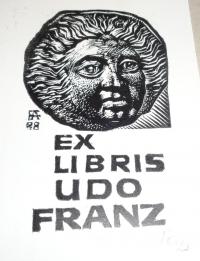 Fery Antal: Ex libris Udo franz