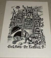 Gácsi Mihály: Ex libris Dr. Kertész D