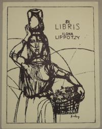 Szalay Lajos: Ex libris Lippoczy Ilona