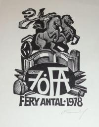 Fery Antal: Ex libris Fery Antal