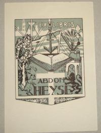 Romain Malfliet  (1910-2006): Ex Libris Abdon Heyse