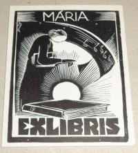 Ex libris Mária