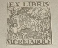 Ex libris Mérei Adolf