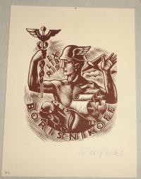 Fery Antal: Ex libris  Boris Nikoff