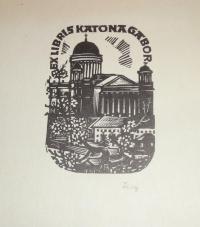 Fery Antal: Ex libris Katona Gábor