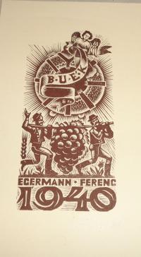 Fery Antal: B.U.É.K. Egermann Ferenc. 1940.10x5