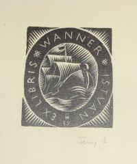 Fery Antal: Ex libris Wanner István