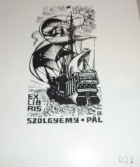 Fery Antal: Ex libris Szölgyémy Pál