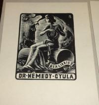 Fery Antal: Ex libris Némedy Gyula