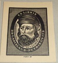 Fery Antal: Ex libris Dr.  Ladislaus Petrikovits