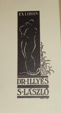 Németh, Nándor (1910 - 1978): Ex libris Dr. Illyés S. László