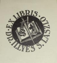 Németh, Nándor (1910 - 1978): Ex libris Dr. Illyés S. László