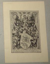 Ex libris Rakovszky Antal
